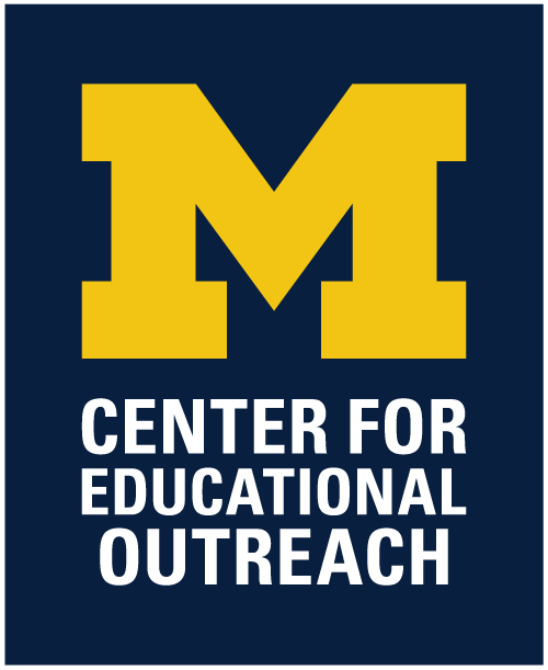 Center for educational Outreach Vertical Logo