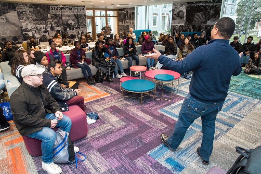 UMich's Center for Educational Outreach hosts South Redford Eagle Scholars Program at Trotter Multicultural Center on 1-31-2020
